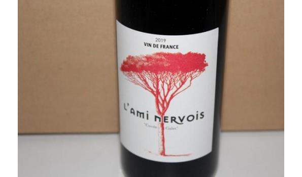 18 flessen à 75cl rode wijn Lami Nervois, 2019